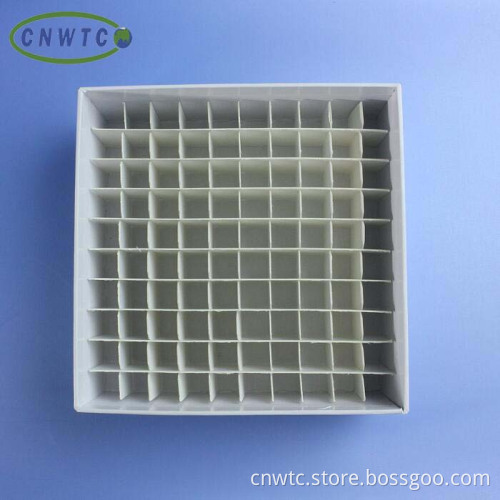 100-Well Cryo Tube Paper Box: Storage Solutions for Laboratory and Research Applications